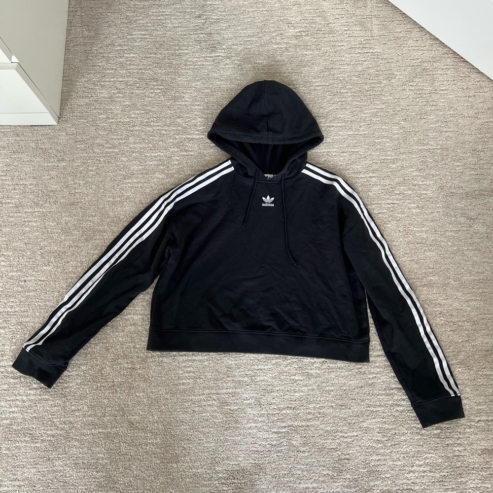Adidas Originals Cropped sweater hoodie size S